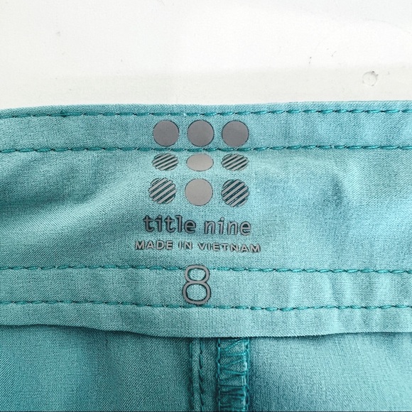 Title Nine Shorts Nimblene Golf Activewear 4 Way Stretch 8 - Picture 5 of 8